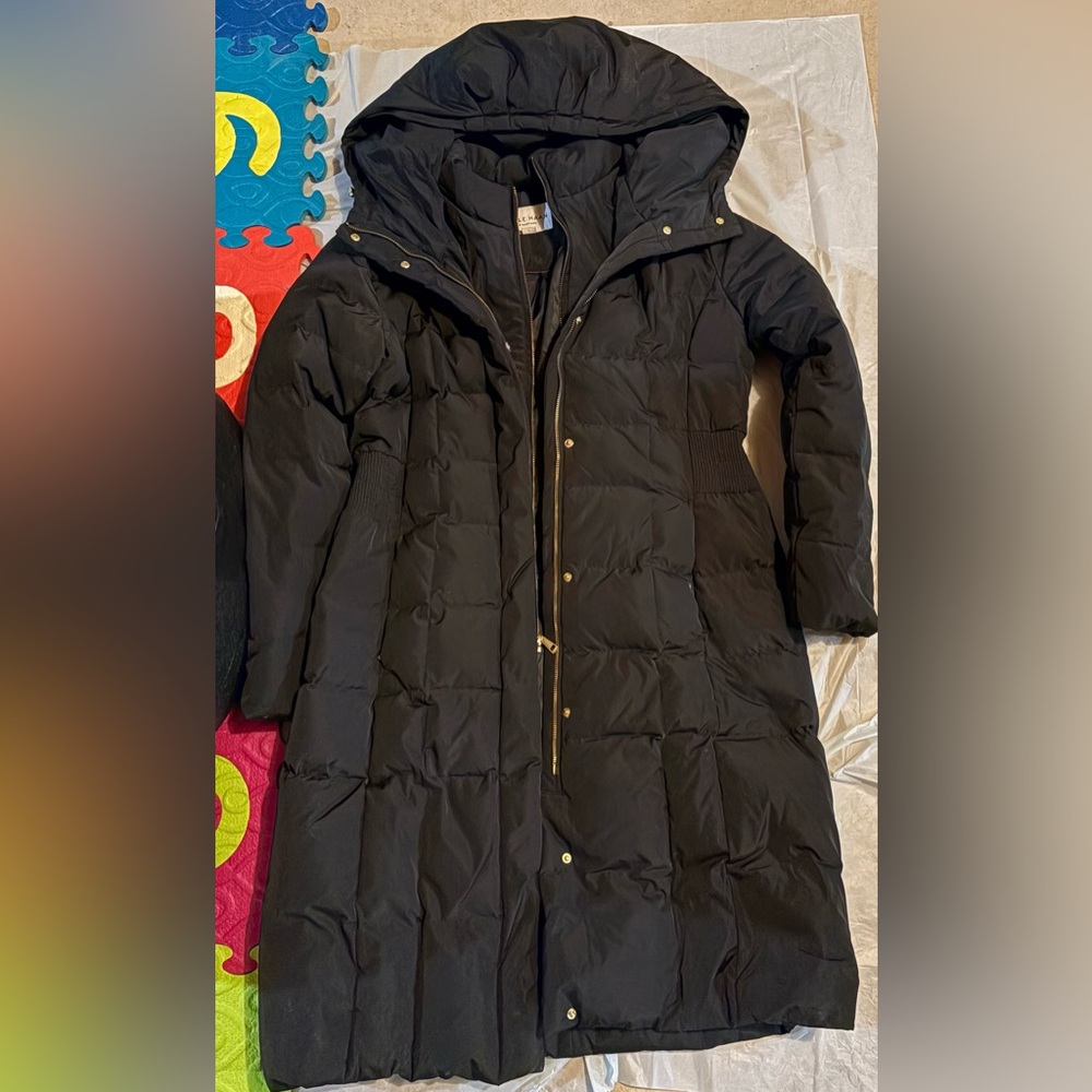 Cole Haan Women's Black Puffer Jacket